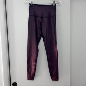 Beyond Yoga Shimmering Pink Leggings